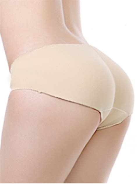 Sayfut Womens Seamless Buty Pant Bottom Enhancing Shapewear Brief Padded Panties Butt Lift