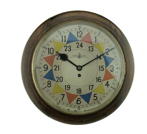 Raf Station Type 1 Sector Clock With Rare Dial