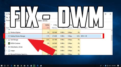 How To Fix Desktop Window Manager High Cpu Usage Dwmexe Windows