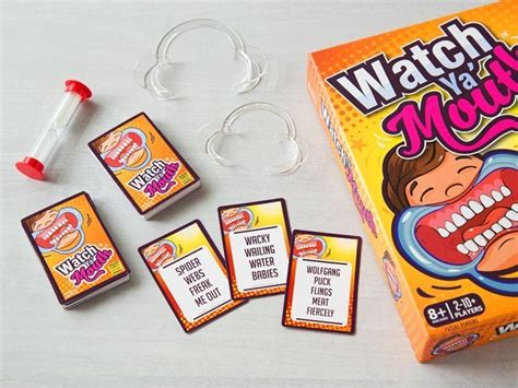 Mouth Guard Party Game By Watch Ya Mouth In 2020 Watch Ya Mouth