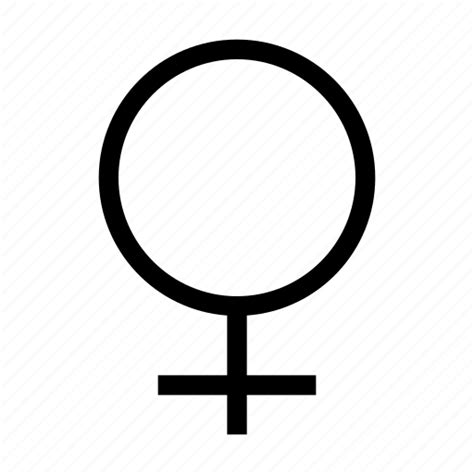 Female Gender Sex Sign Icon