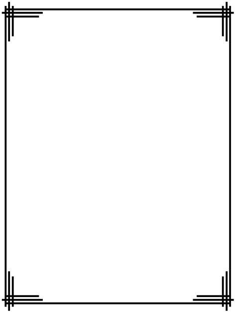Download transparent border designs png for free on pngkey.com. Simple Page Border - ClipArt Best
