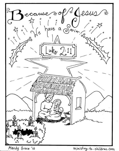 The birth of christ is well brought about in this favorite christmas scene all across the globe and the following unique printable pages help your little ones visualize all the. Nativity Scene Coloring Pages: Jesus is Here | Ministry-To ...