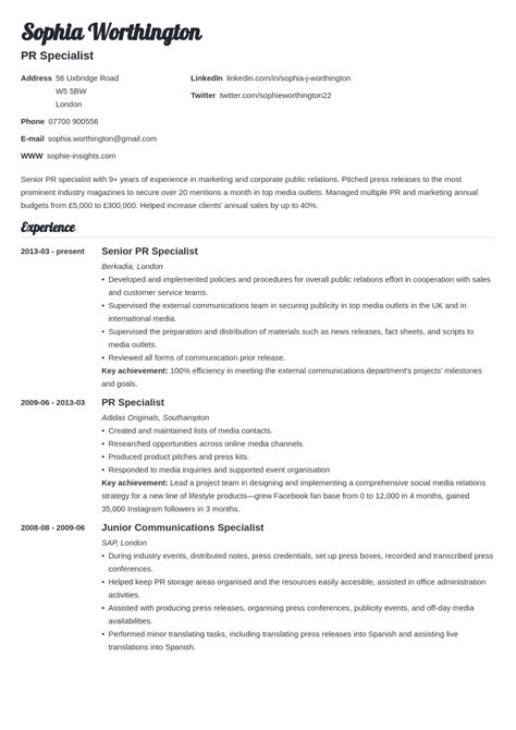 How To Write A Cv In 2024 Examples Tips And Templates