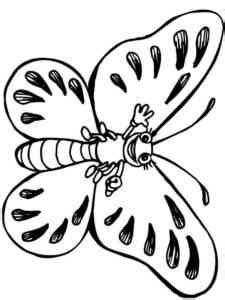 Butterfly coloring pages - SeaColoring