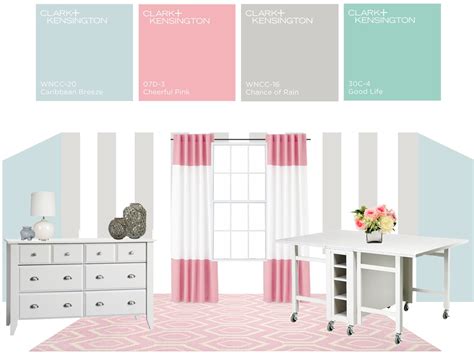 Large open windows for artist wall of shelving for books and room for containers used fir storage with ladder to travel. Craft Room Color - How to Nest for Less™