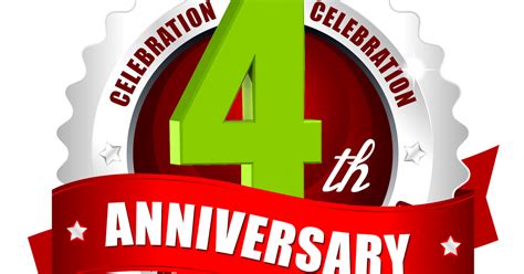 There are a lot of ways you can make the 16th special. 4th anniversary year vector logo and images in png | naveengfx