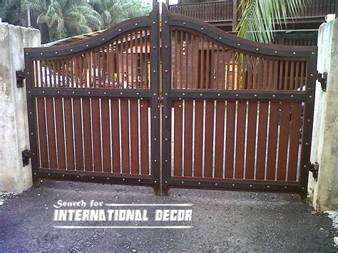 You meet people at the entrance and accompany them throughout the house. Option of gate designs for private home and garage ~ Top ...