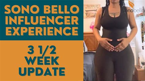 Influencer Experiences Nurse Snell 3 Week Update Sono Bello Youtube