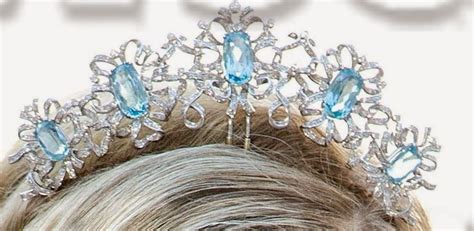 Canadian Aquamarine Tiara Royal Jewels Royal Jewelry Crown Jewels