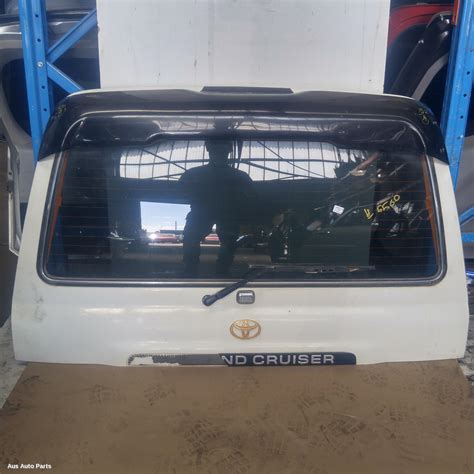 #114760, Used bootlid/tailgate for 1997 landcruiser| 80 series, upper