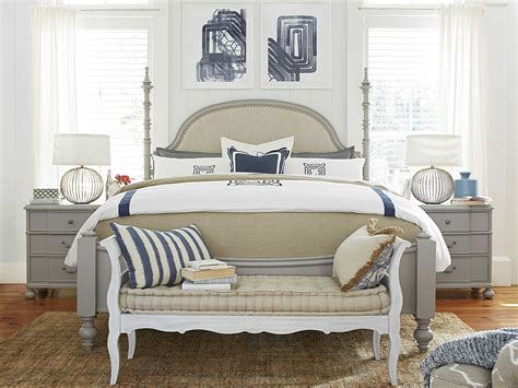 Discover paula deen bedroom furniture sets to create a chic oasis in your master suite, living room furniture that will warm up the family, and dining room pieces that are perfect for entertaining guests and loved ones. Paula Deen Home Dogwood Cobblestone Poster Bed Bedroom Set ...