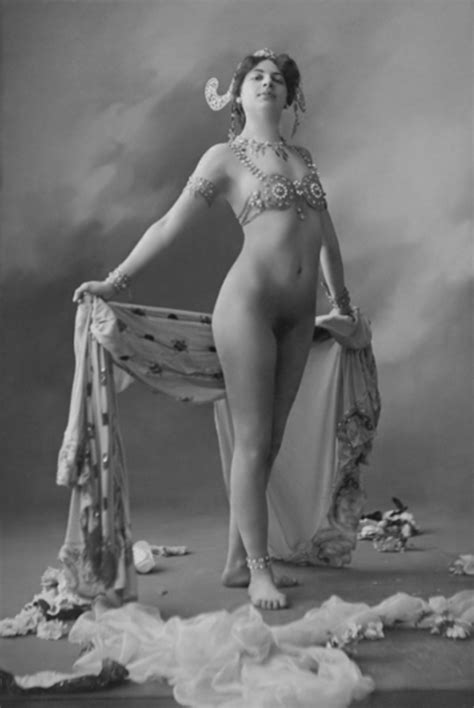 Mata Hari Nude C 1910 Grynny