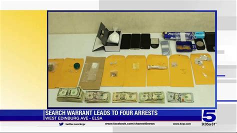 Narcotic Search Warrant Leads To Four Arrests