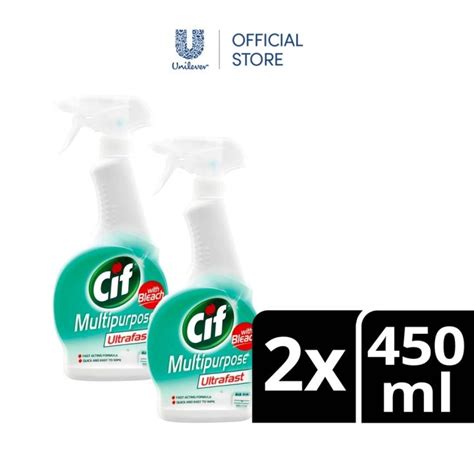 Bundle Of 2 Cif Multi Purpose Spray Ultrafast 450ml With Lazada Ph