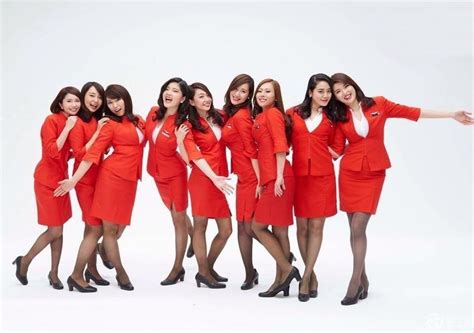 【malaysia】 airasia cabin crew エアアジア 客室乗務員 【マレーシア】 エアアジア 働く女性 客室乗務員