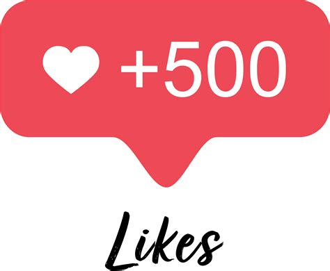Download 500 Likes Instagram Hd Png Download Vhv