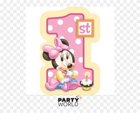 Download High Quality Minnie Mouse Clipart 1st Birthday Transparent Png