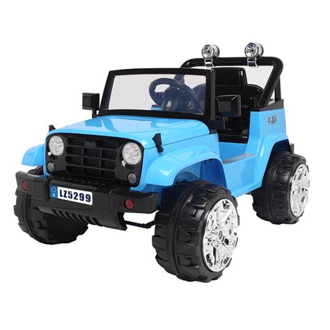 Leadzm Lz 5299 3 8 Years Old Kids Jeeps To Ride In 12v With Remote