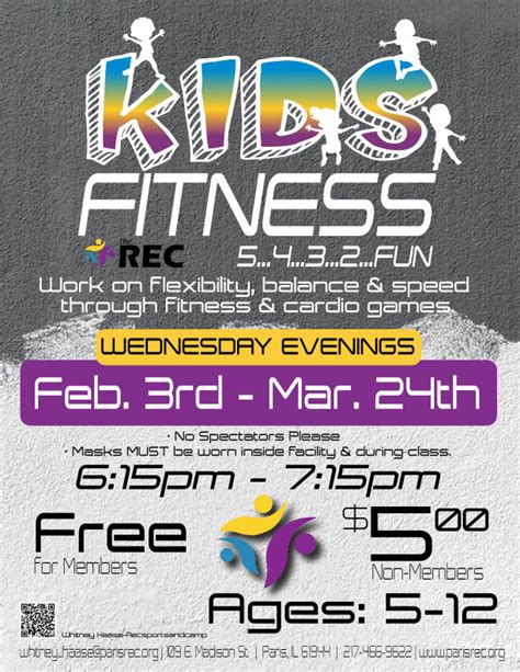 Kids Fitness The Paris Rec