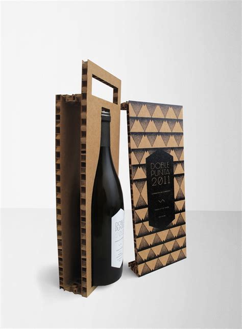 Doble Punta Wine Bottle Dieline Design Branding And Packaging