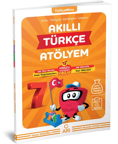 TürkçeMino Akıllı Türkçe Atölyem 7. Sınıf | Arı Yayın, Arı Yayıncılık