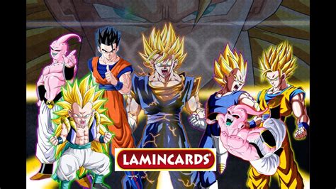 Vendo le seguenti lamincards di dragon ball super 2020. Dragon ball z lamincards - YouTube