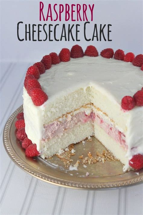 Raspberry Cheesecake Cake Recipe Girl