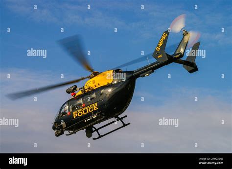 Metropolitan Police Helicopter Eurocopter Ec145 G Mpsc Flying Low Eye