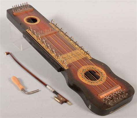 816 Ukelin Wooden Stringed Instrument In Box Labele