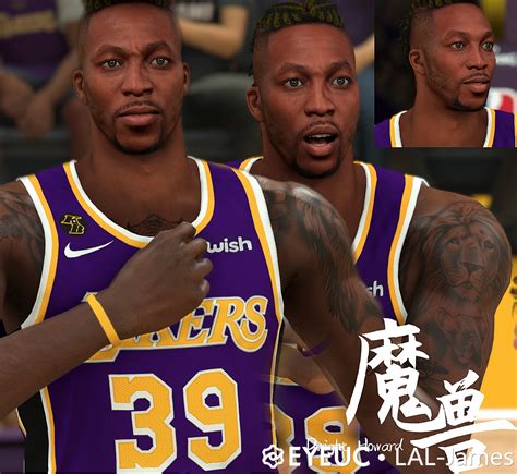 Download dwight howard cf (hair) update. Dwight Howard Cyberface, Hair And Body Model By LAL-James ...