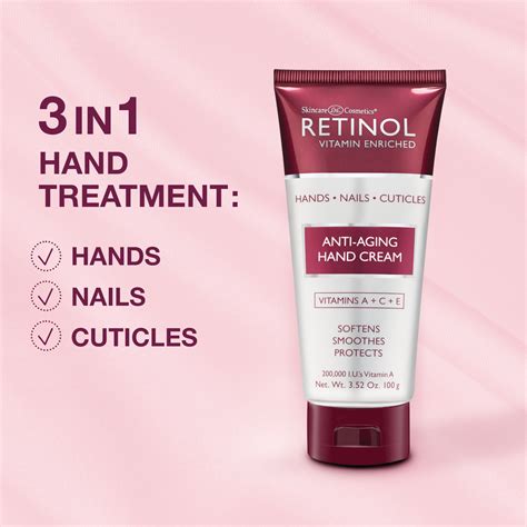 Original Anti Aging Hand Cream Retinol Treatment