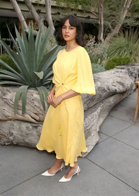 Courtney Eaton At Glamour X Tory Burch Luncheon Celebrating Emmys In