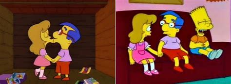 Por Dentro Da Tv Globo Os Simpsons Milhouse Se Apaixona E Deixa Bart Com Ciúmes No Sábado 5
