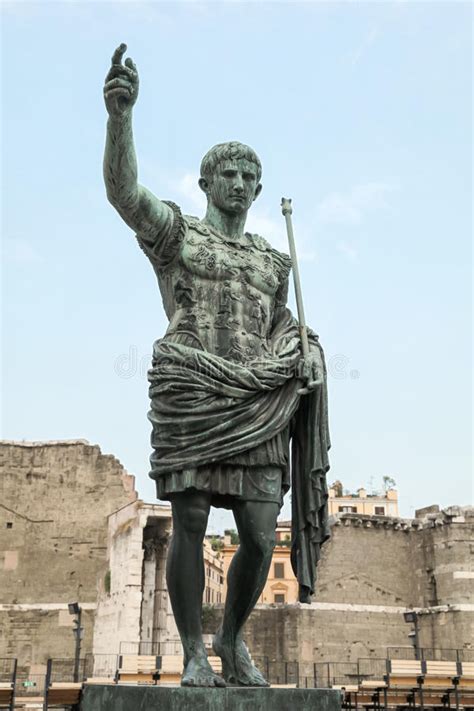 The roma statue was approved in rome on july 1, 1998, during a diplomatic session. Caesar Augustus, Ancient Statue. Rome, Italy Stock Image ...