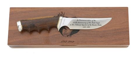 Gerber Model 525 Limited Edition Bald Eagle Anniversary Knife