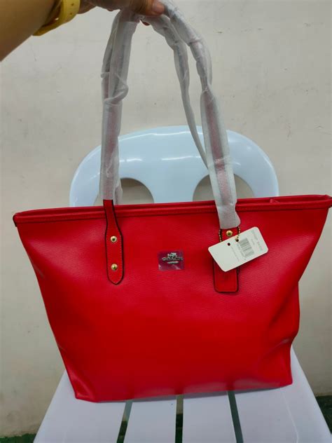 Coach City Zip Tote Bag Material Crossgrain Leather Luxury Bags
