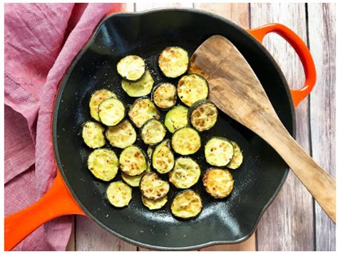 Heat vegetable oil in a large skillet over medium heat. #recipe >> Oven Roasted Zucchini with Brown Butter ...