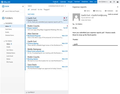 Microsoft Reveals Major Outlook Web App Features Coming For Office 365