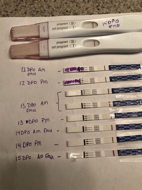 Update from the past couple of days: 12-15 DPO | Pregmate and 14-15 DPO