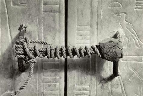 Seal Of Tutankhamuns Tomb Photograph By Historical Photograph Pixels