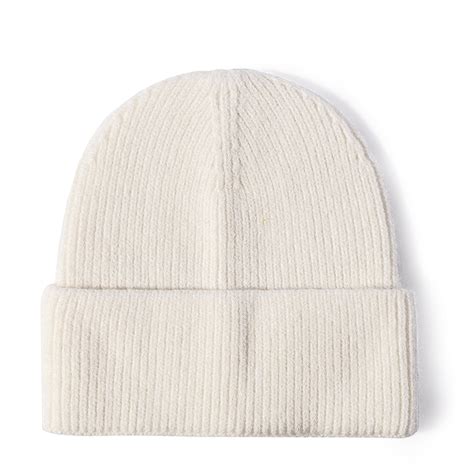 Beanie Plain Knit Ski Skull Hat Cap Cuff Winter Warm Slouchy Men Women