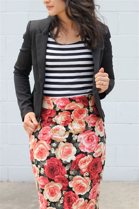Pleated Pencil Skirt Pattern Release