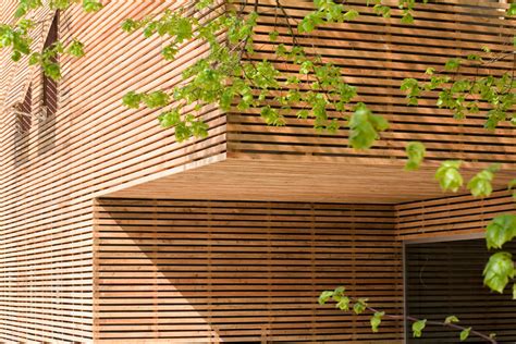 Gallery Of Wooden Slat Facades Rhythm And Translucency 9 In 2021