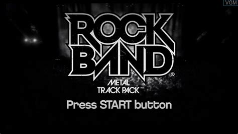 Rock Band Metal Track Pack For Sony Playstation 3 The Video Games Museum