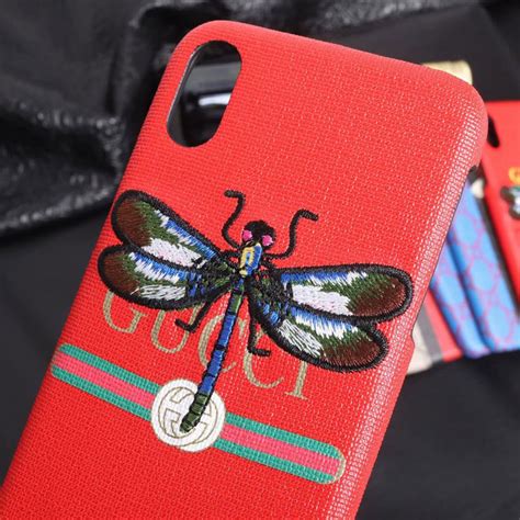 Gucci iphone 7 plus case bee. iPhone 7/8/Plus gucci iphone 10 xs max case bee embroidery ...