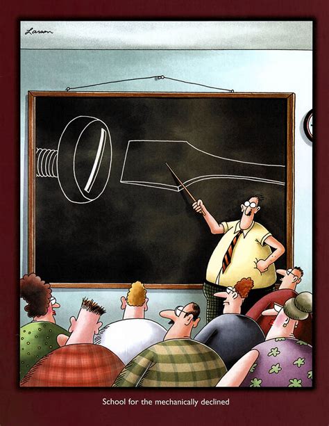 Philips Head Screwdriver School Is In Session Gary Larson Cartoons