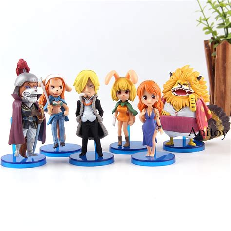 Banpresto One Piece Action Figure Sanji Nami Carrot Wanda Inuarashi