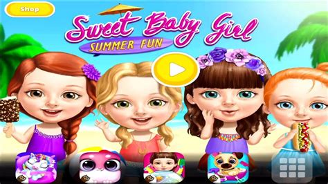 Bermain Sweet Baby Girl Summer Fun Games For Kids Youtube