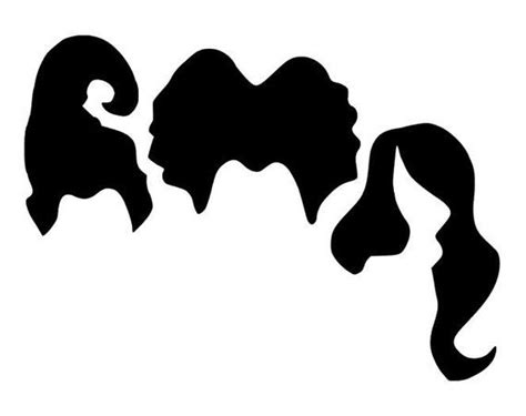 Download SANDERSON SISTERS Vinyl Decal • Disney Hocus Pocus • Halloween Sticker • Hocus Pocus Witches ...